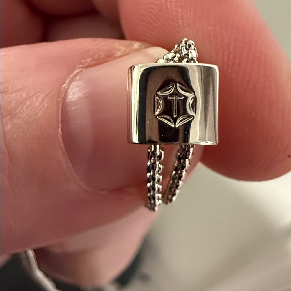 Touchstone Crystal by Swarovski  SHAPED Pendant  necklace. - Picture 4 of 4